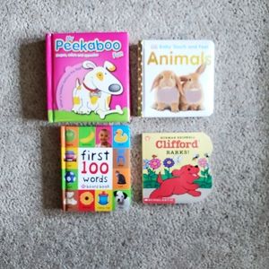 Four Children's Board Books